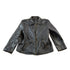 Vintage 1990s Leather Zip Up Lamb Skin Jacket Women&