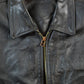 Vintage 1990s Leather Zip Up Lamb Skin Jacket Women's M from propervintagecanada