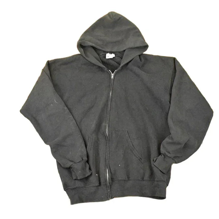 Vintage 1990s Lee Blank Hoodie Sweatshirt Men's L from propervintagecanada