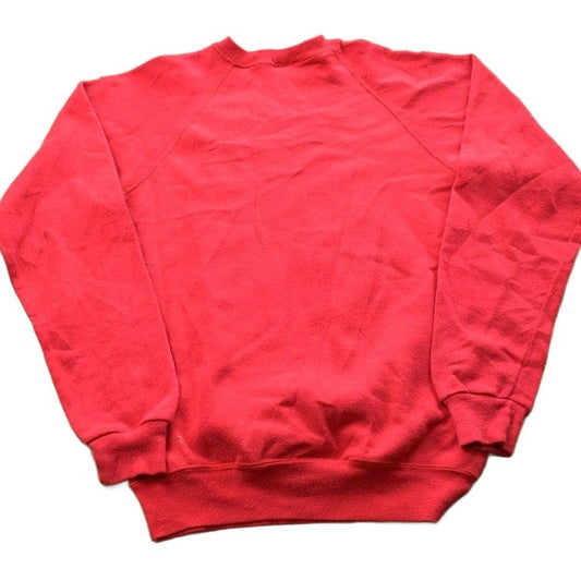Vintage 1990s Lee Blank Red Crewneck Sweatshirt Men's XS from propervintagecanada