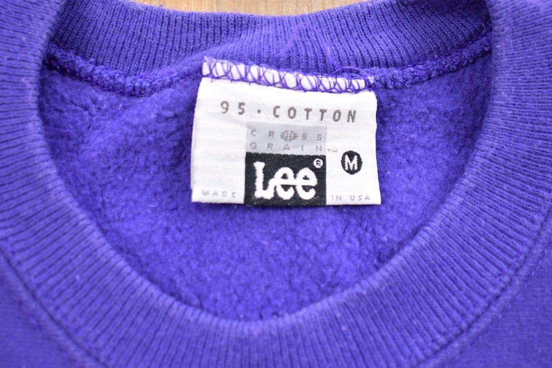 Vintage 1990s Lee Commercial Savings Bank Crewneck Sweatshirt Men's Small from propervintagecanada