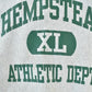 Vintage 1990s Lee Crossgrain Hempstead University Crewneck Men's XL from propervintagecanada
