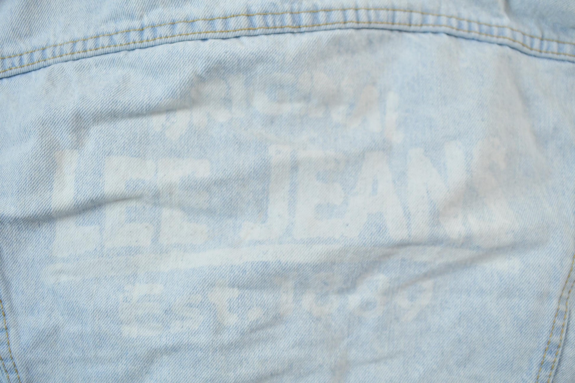 Vintage 1990s Lee Denim Jean Jacket Men's Large from propervintagecanada