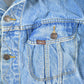 Vintage 1990s Lee Denim Jean Trucker Jacket Men's Large from propervintagecanada