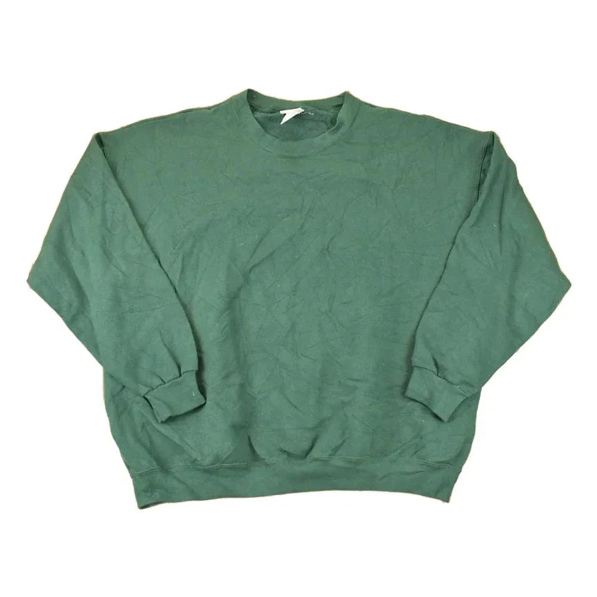 Vintage 1990s Lee Heavyweight Blank Crewneck Sweatshirt Men's XL from propervintagecanada