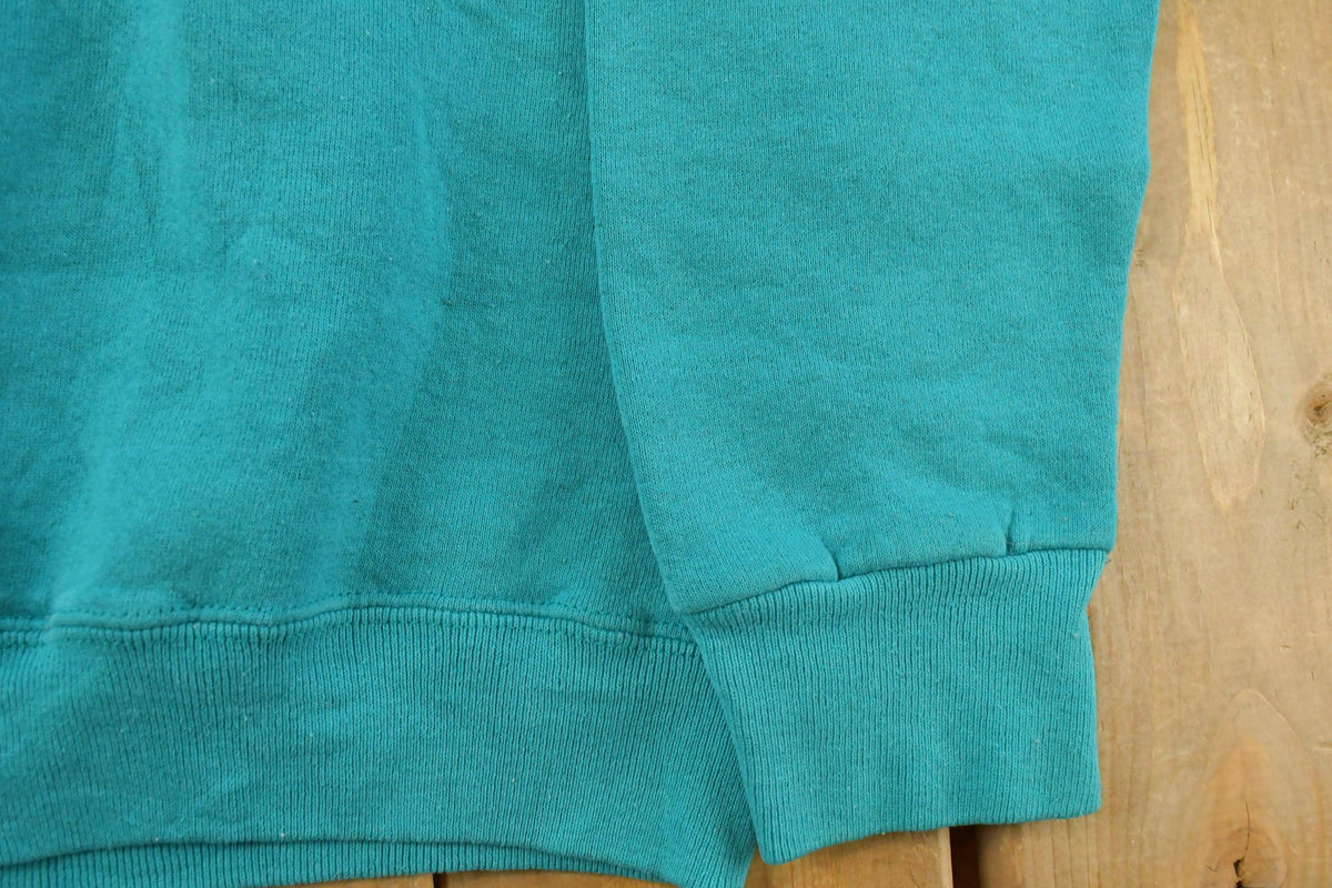 Vintage 1990s Lee Heavyweight Blank Raglan Crewneck Sweatshirt Men's L from propervintagecanada