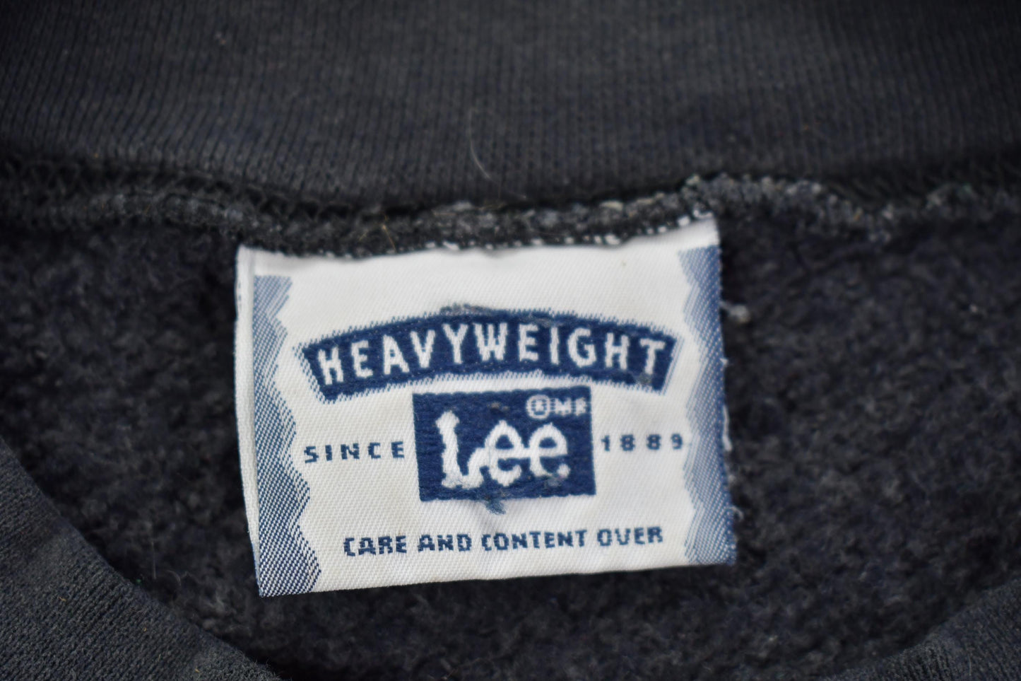 Vintage 1990s Lee Heavyweight Boxy Sun-faded Crewneck Sweatshirt Men's XL from propervintagecanada