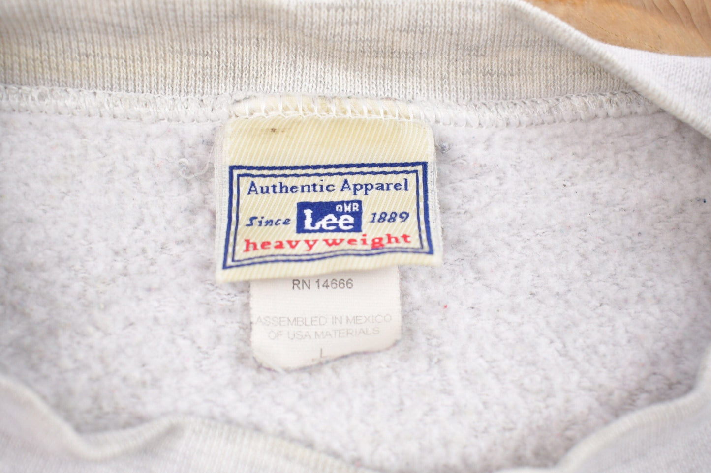 Vintage 1990s Lee Heavyweight Marine Crewneck Sweatshirt Men's Small from propervintagecanada