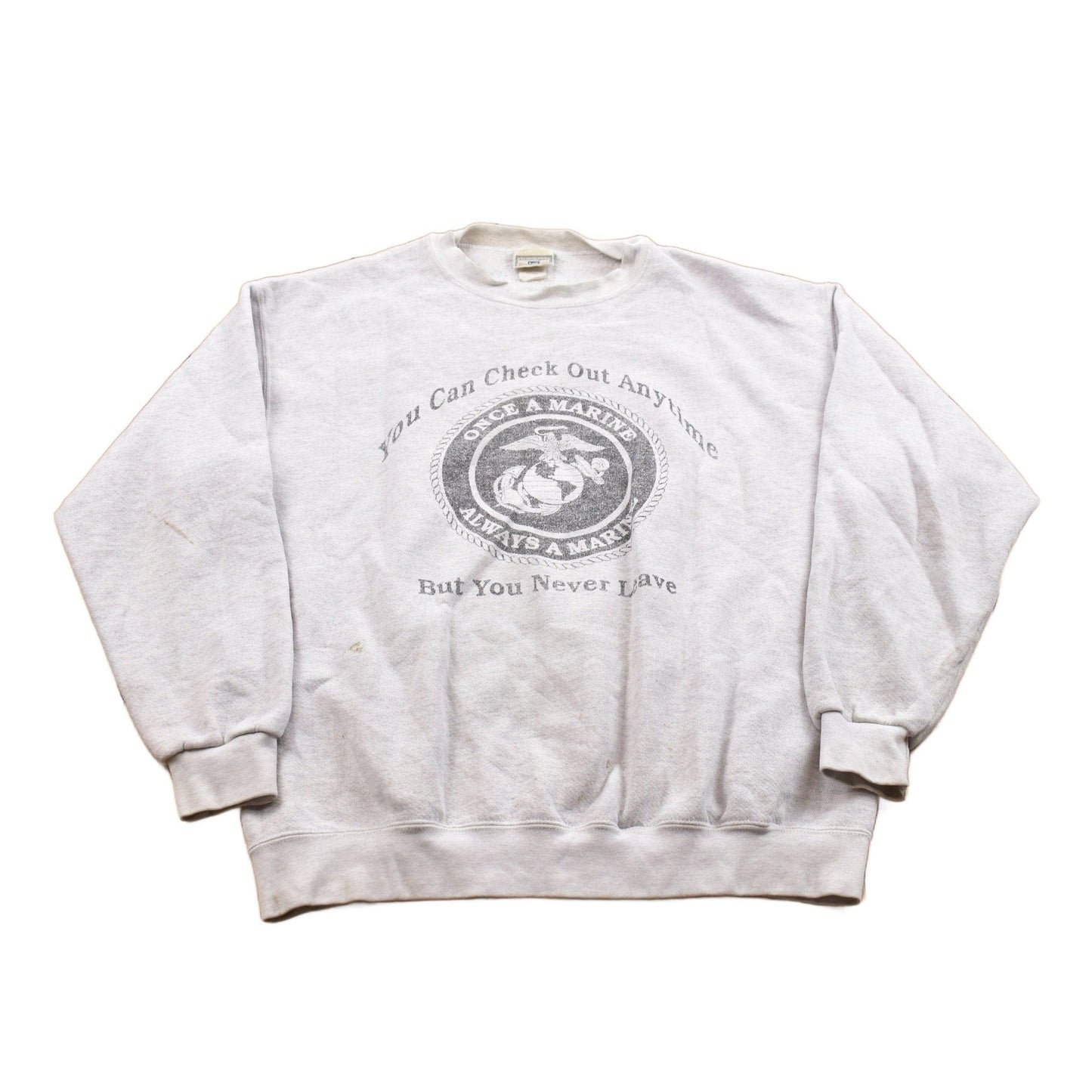 Vintage 1990s Lee Heavyweight Marine Crewneck Sweatshirt Men's Small from propervintagecanada