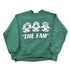 Vintage 1990s Lee Heavyweight "The Fam" Crewneck Sweatshirt Youth S from propervintagecanada