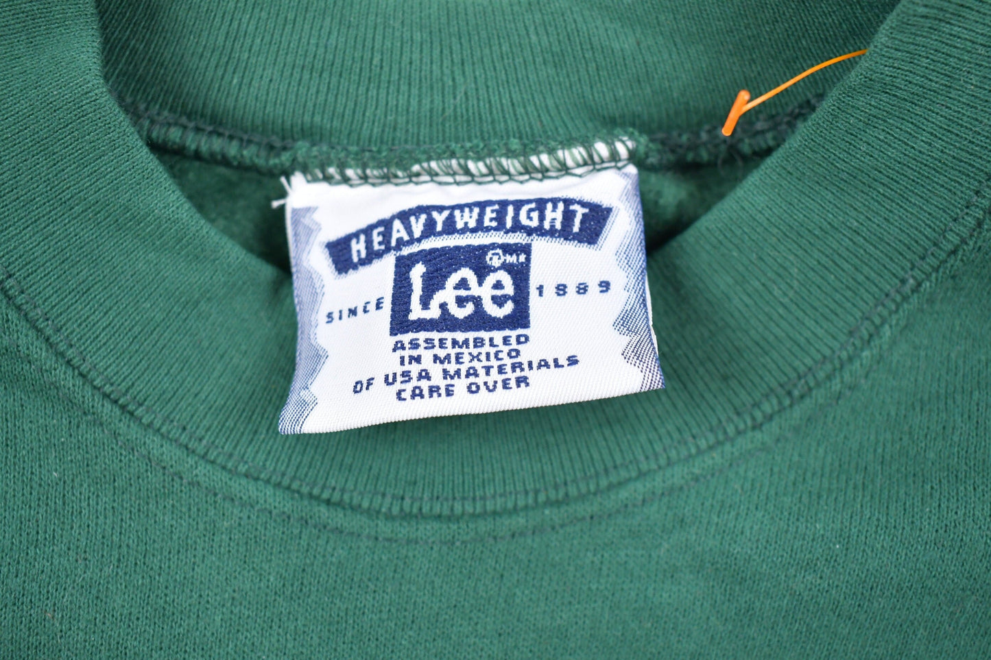 Vintage 1990s Lee Heavyweight "The Fam" Crewneck Sweatshirt Youth S from propervintagecanada