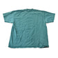 Vintage 1990s Lee Single Stitch Thick Collared Blank Green T-Shirt Men's Large from propervintagecanada
