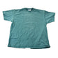 Vintage 1990s Lee Single Stitch Thick Collared Blank Green T-Shirt Men's Large from propervintagecanada