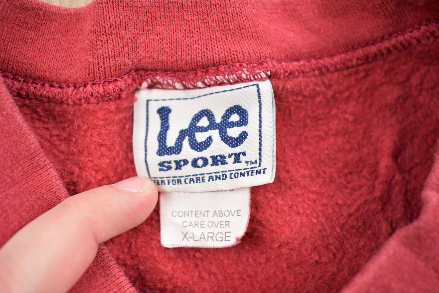 Vintage 1990s Lee Sport Golf Theme Crewneck Sweatshirt Men's XL from propervintagecanada