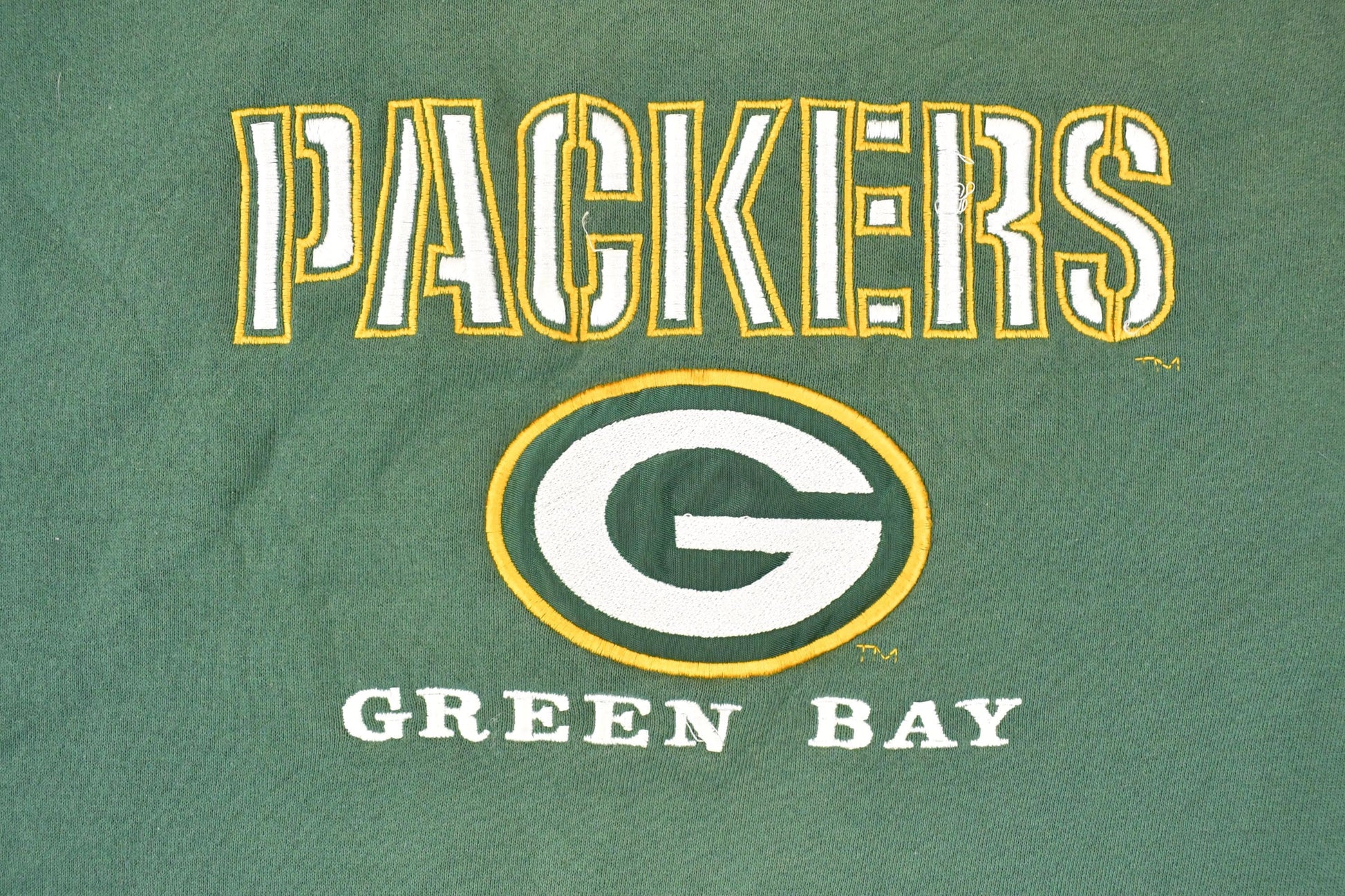 Vintage 1990s Lee Sport Green Bay Packers Embroidered NFL Crewneck Sweatshirt Men's XL from propervintagecanada