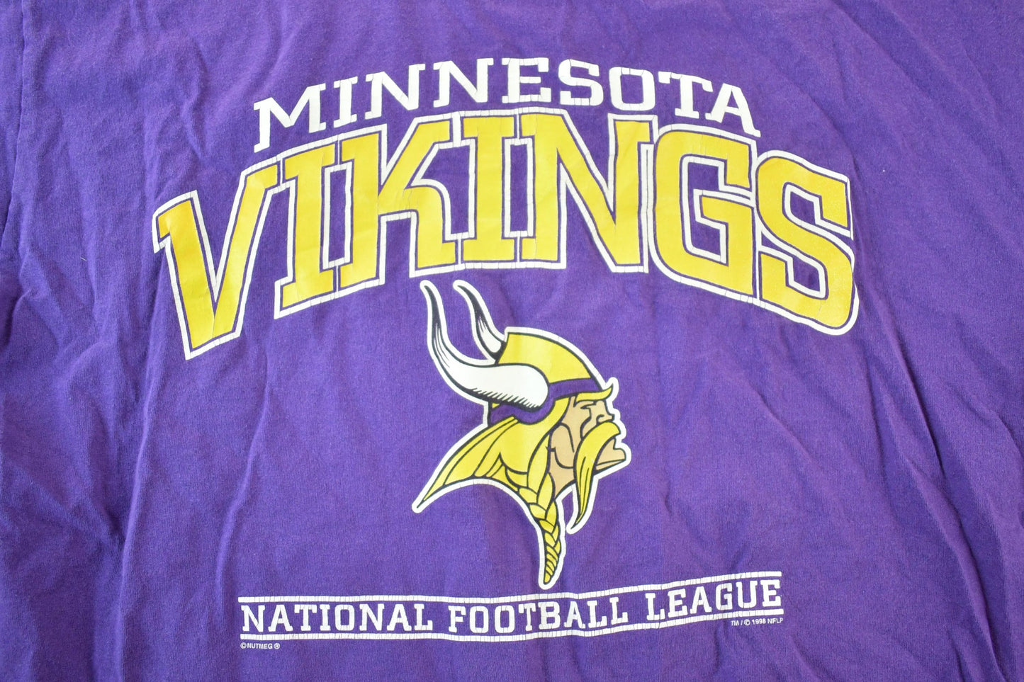 Vintage 1990s Lee Sport Minnesota Vikings NFL Graphic T-ShirtMen's XL