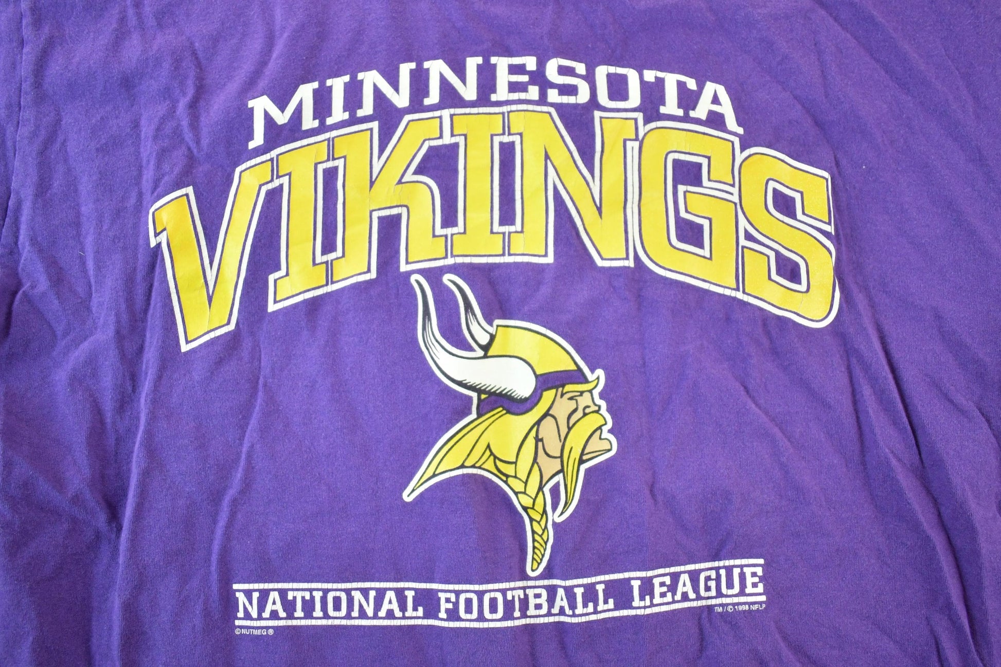 Vintage 1990s Lee Sport Minnesota Vikings NFL Graphic T-ShirtMen's XL