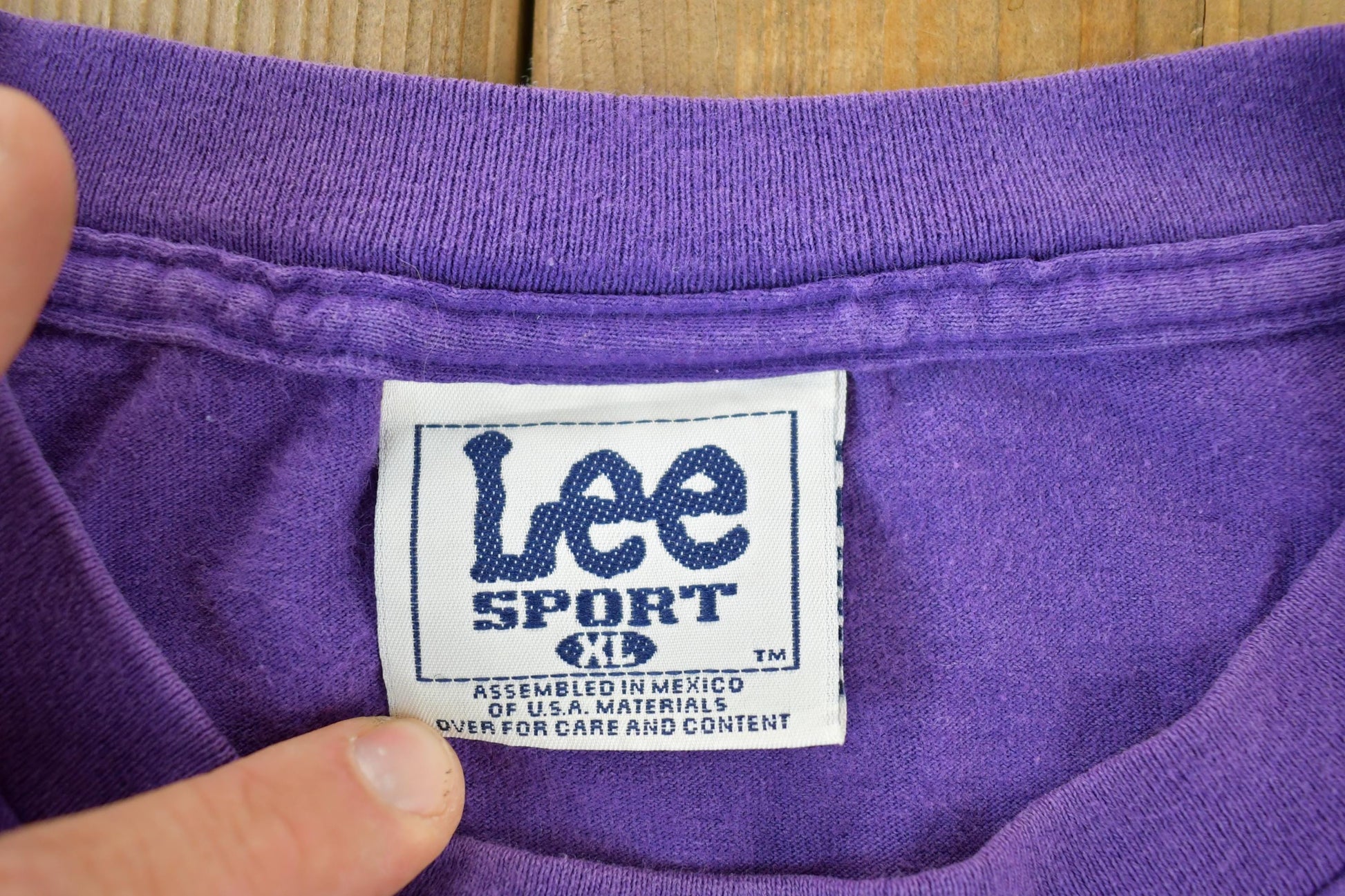 Vintage 1990s Lee Sport Minnesota Vikings NFL Graphic T-ShirtMen's XL