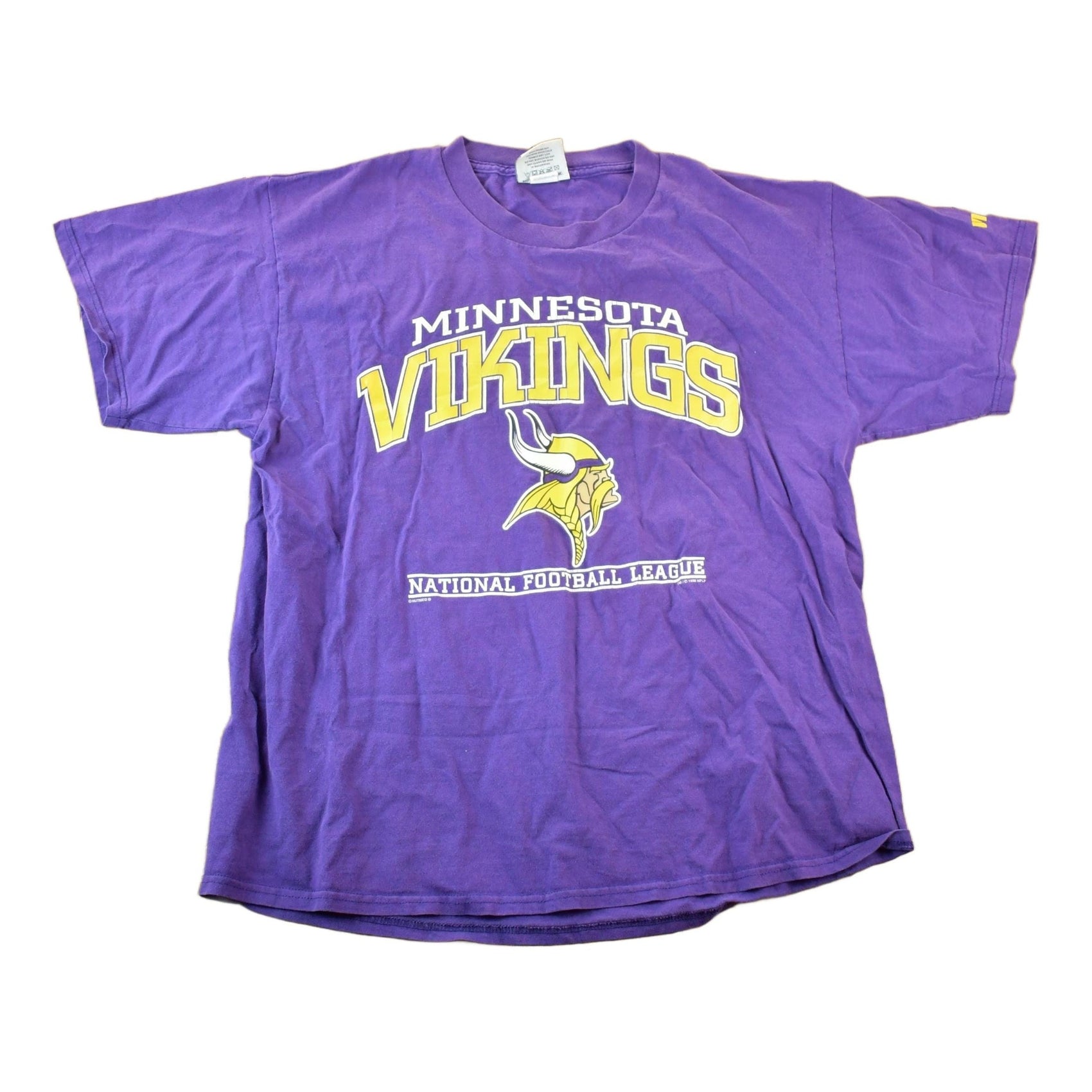 Vintage 1990s Lee Sport Minnesota Vikings NFL Graphic T-ShirtMen's XL