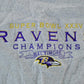 Vintage 1990s Lee Sport Super Bowl Baltimore Ravens NFL Graphic T-ShirtMen's Large from propervintagecanada