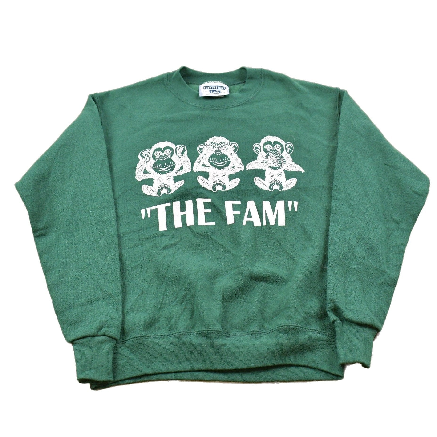 Vintage 1990s Lee "The Fam" Crewneck Sweatshirt Men's Medium from propervintagecanada