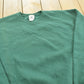 Vintage 1990s Lee Ultraweight Blank Green Crewneck Sweatshirt Men's L from propervintagecanada