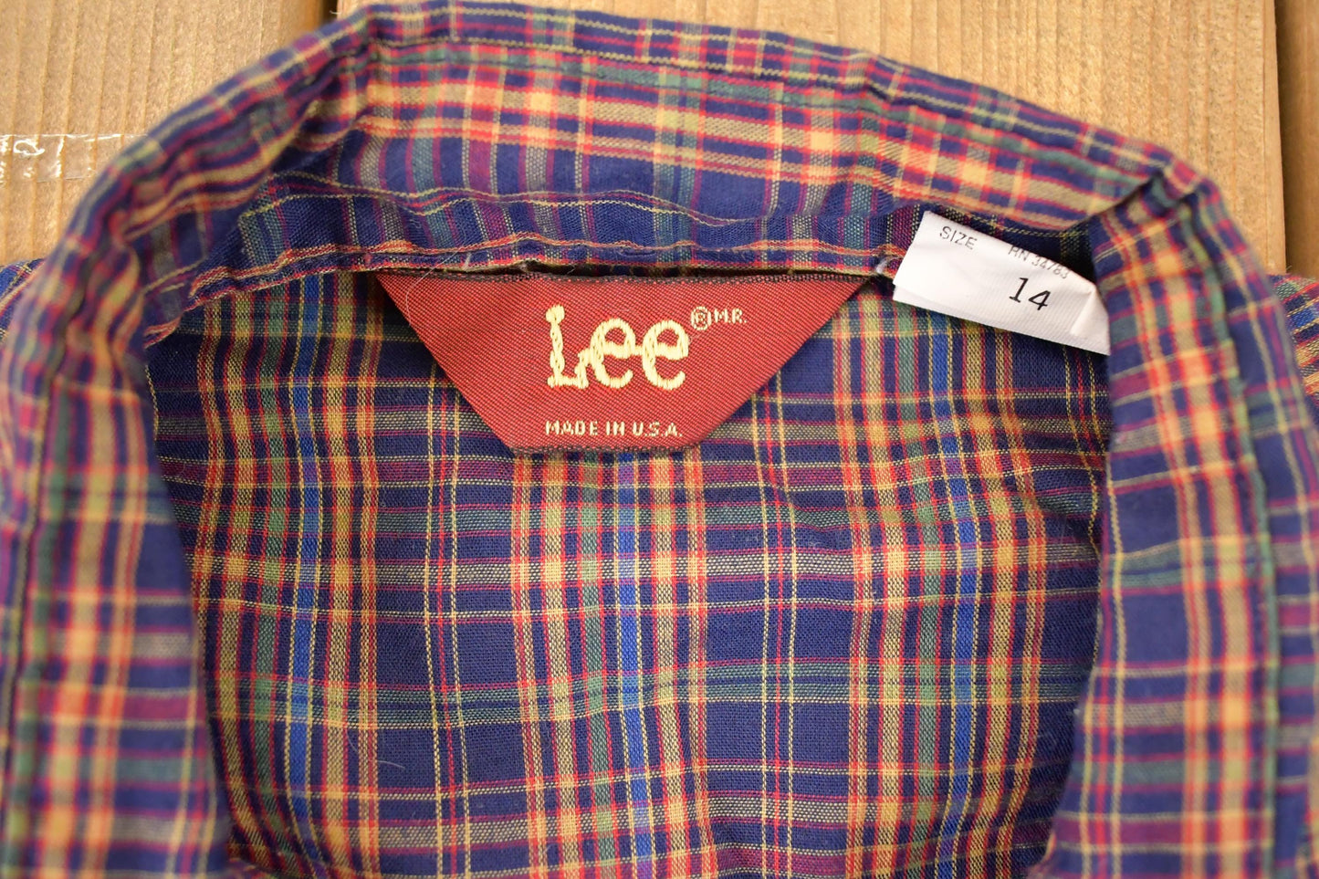 Vintage 1990s Lee Western Button Up Shirt Youth L from propervintagecanada