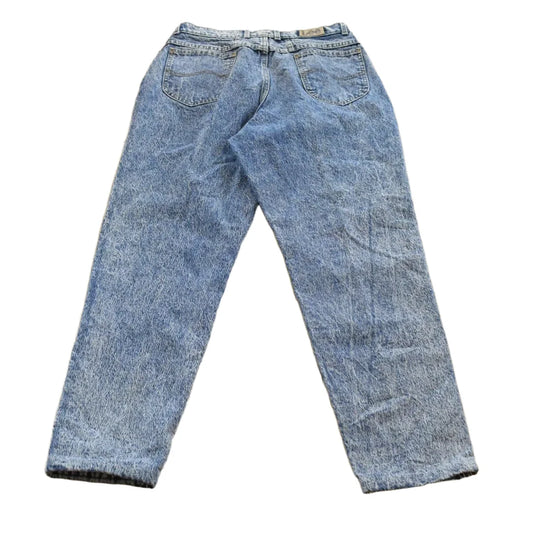 Vintage 1990s Lee Women's Acid Wash Denim Jeans Women's 30 x 28 from propervintagecanada