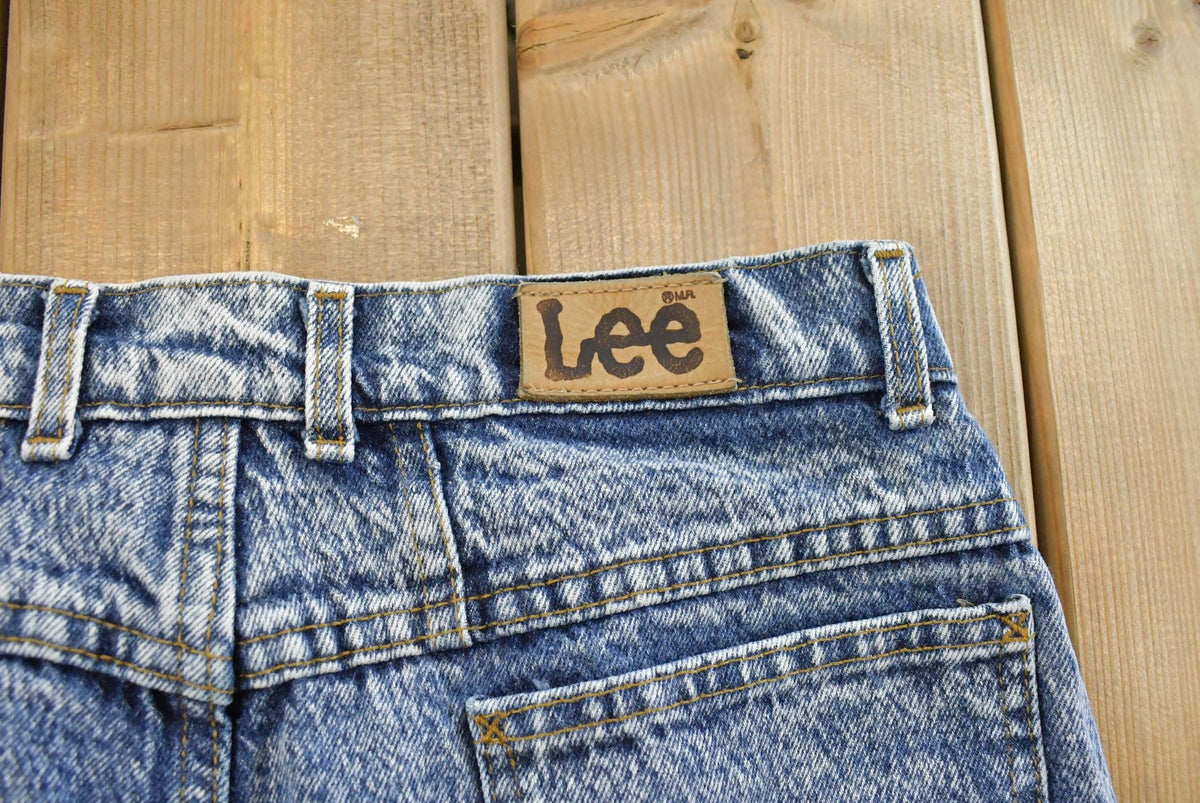Vintage 1990s Lee Women's Acid Wash Denim Jeans Women's 30 x 28 from propervintagecanada