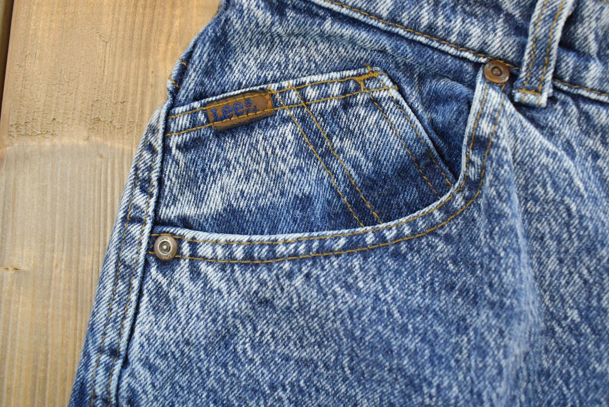 Vintage 1990s Lee Women's Acid Wash Denim Jeans Women's 30 x 28 from propervintagecanada