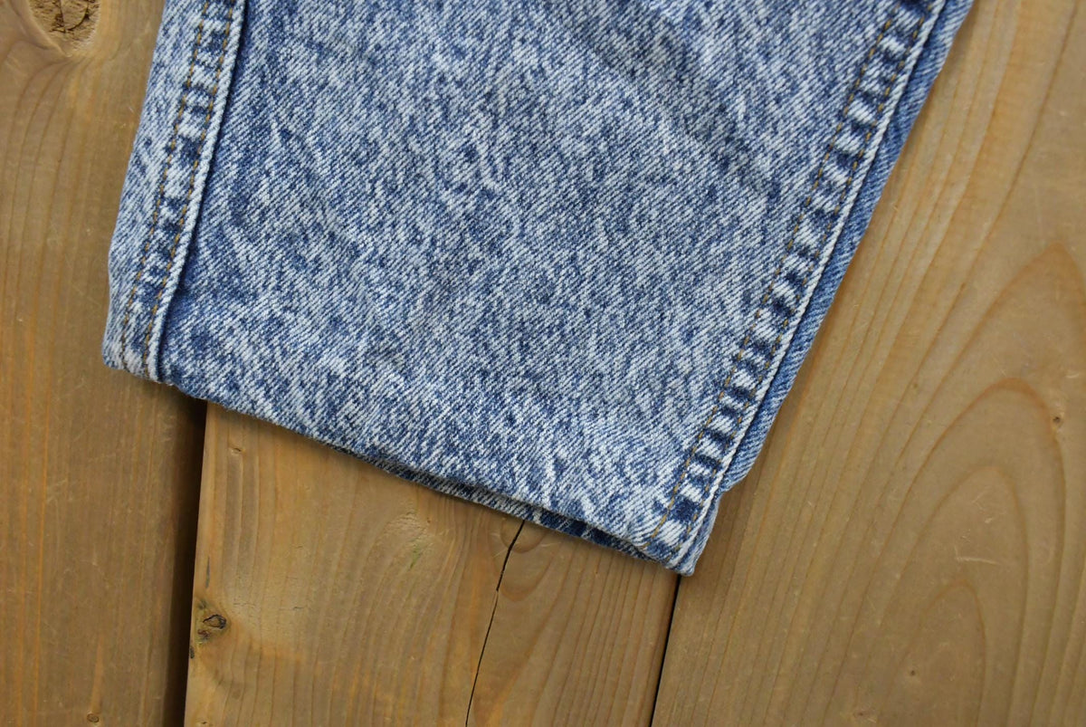Vintage 1990s Lee Women's Acid Wash Denim Jeans Women's 30 x 28 from propervintagecanada