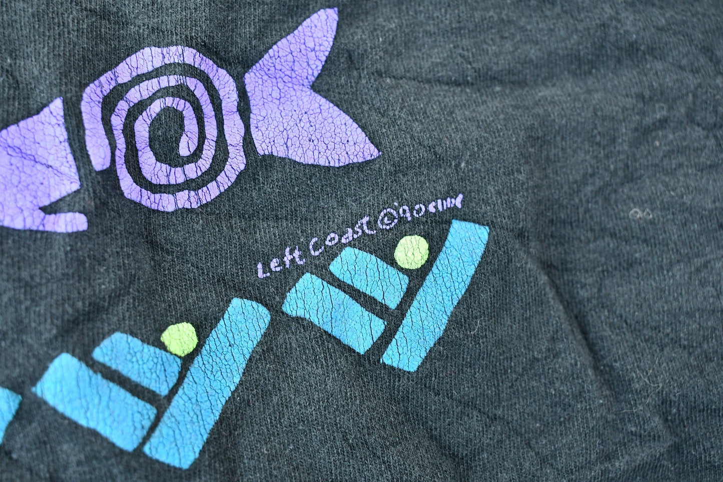 Vintage 1990s Left Coast Martha's Vineyard Souvenir Graphic Travel T-Shirt Men's XL from propervintagecanada