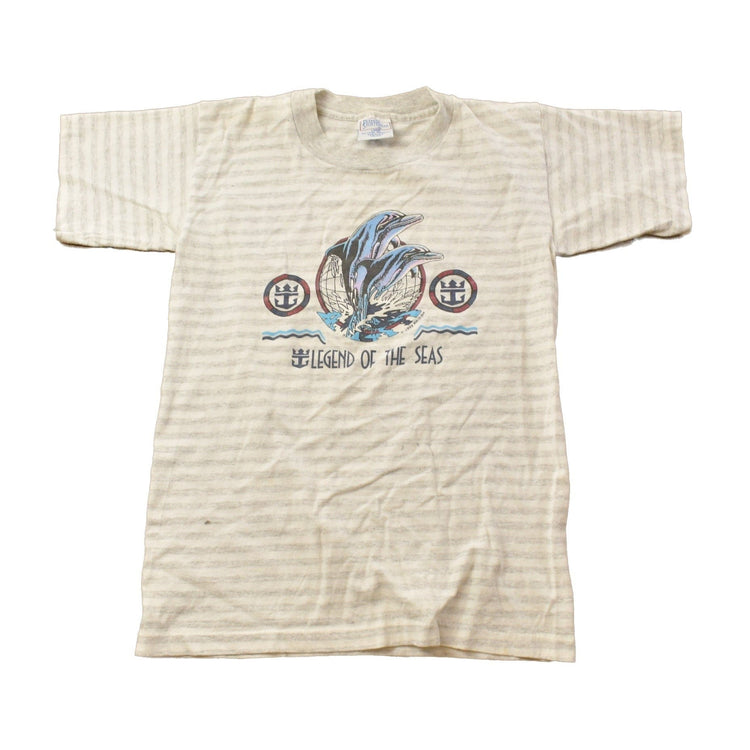 Vintage 1990s Legend Of The Seas Graphic T Shirt Men's Small from propervintagecanada
