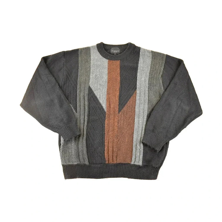 Vintage 1990s Leo Chevalier Knit Sweater Men's L from propervintagecanada