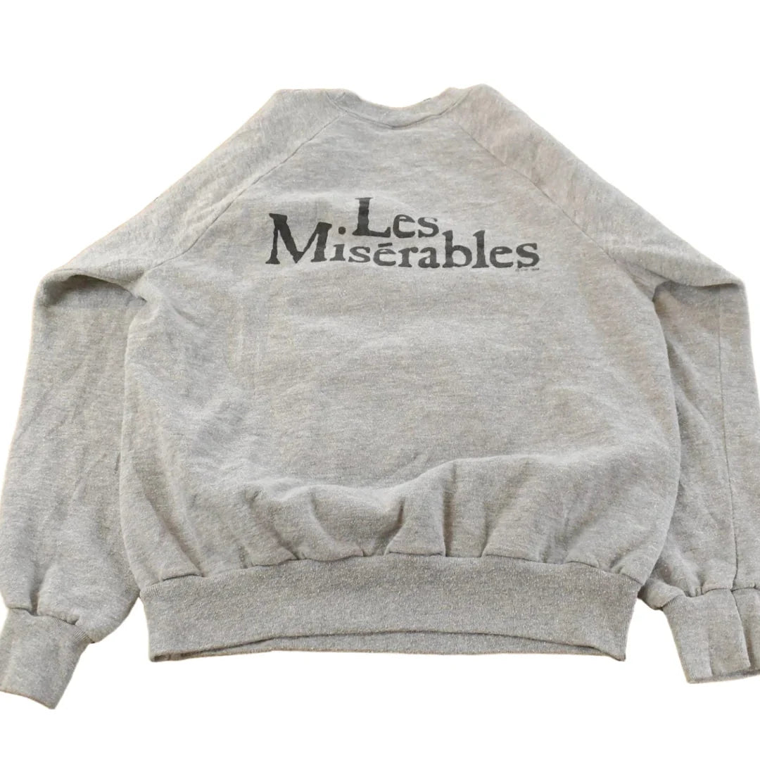 Vintage 1990s Les Miserables Crewneck Sweatshirt Men's S from propervintagecanada