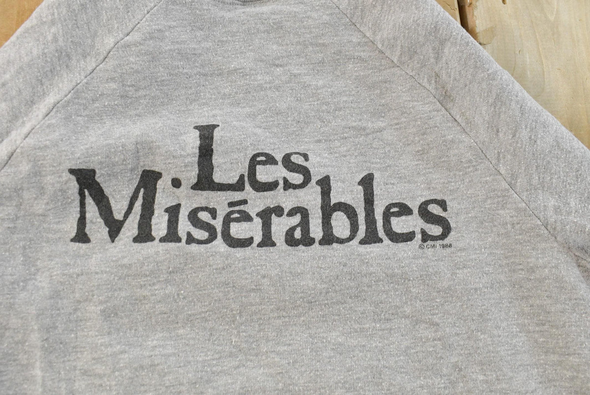 Vintage 1990s Les Miserables Crewneck Sweatshirt Men's S from propervintagecanada