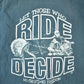 Vintage 1990s Let Those Who Ride Decide Souvenir Tank Top Mens M from propervintagecanada