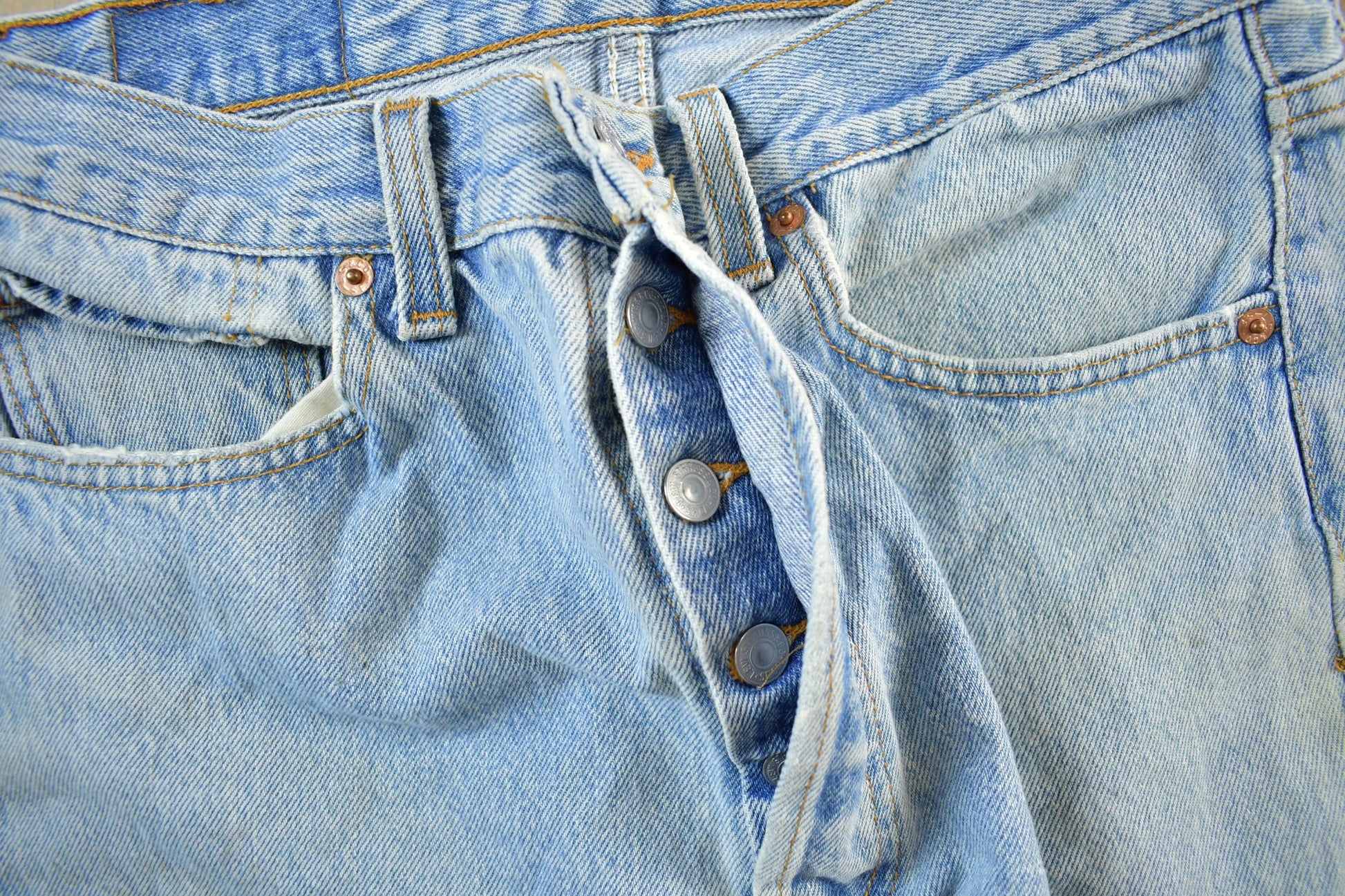 Vintage 1990s Levi's 501 Denim Jeans Men's 30 x 32 from propervintagecanada