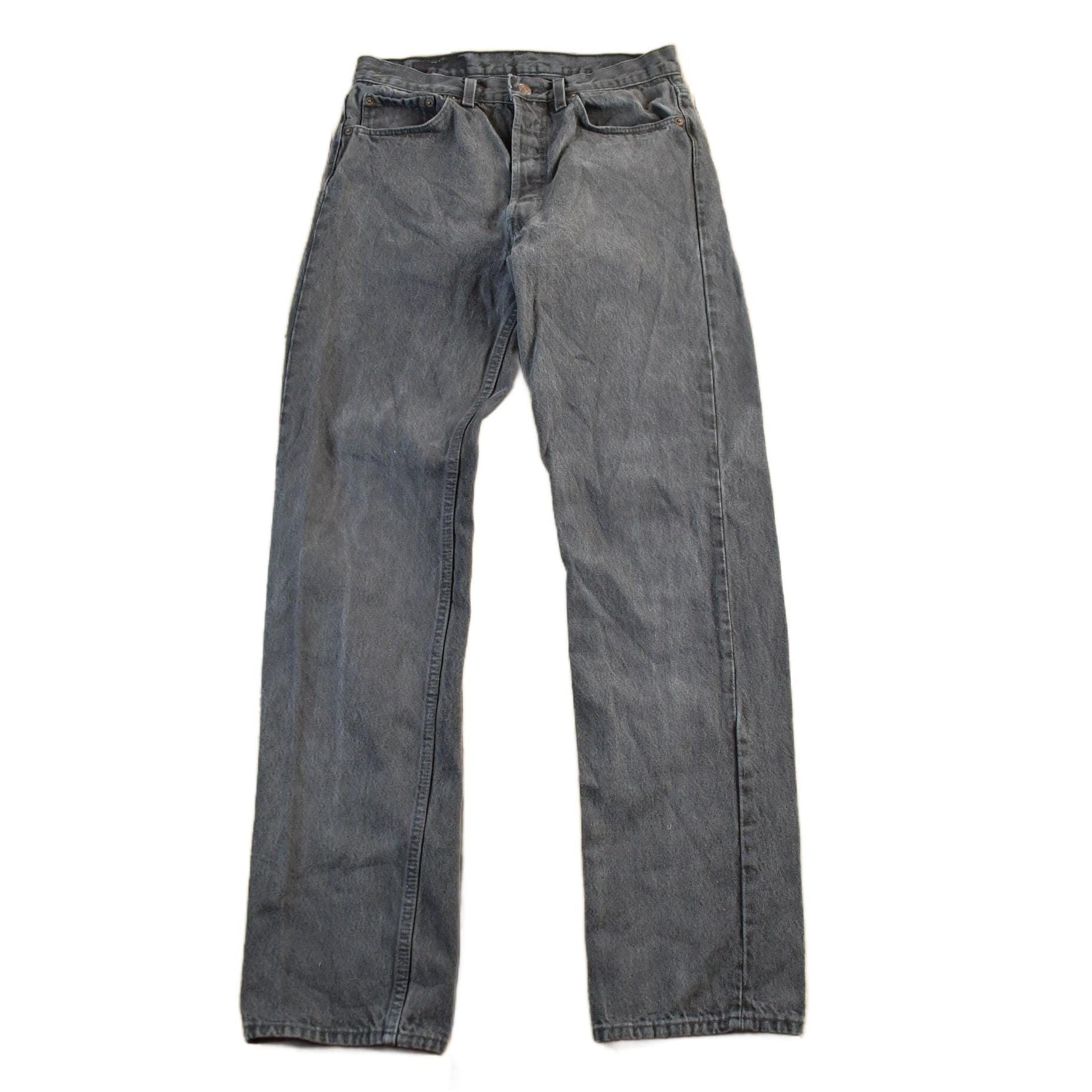 Vintage 1990s Levi's 501 Denim Jeans Men's 30 x 32.5 from propervintagecanada