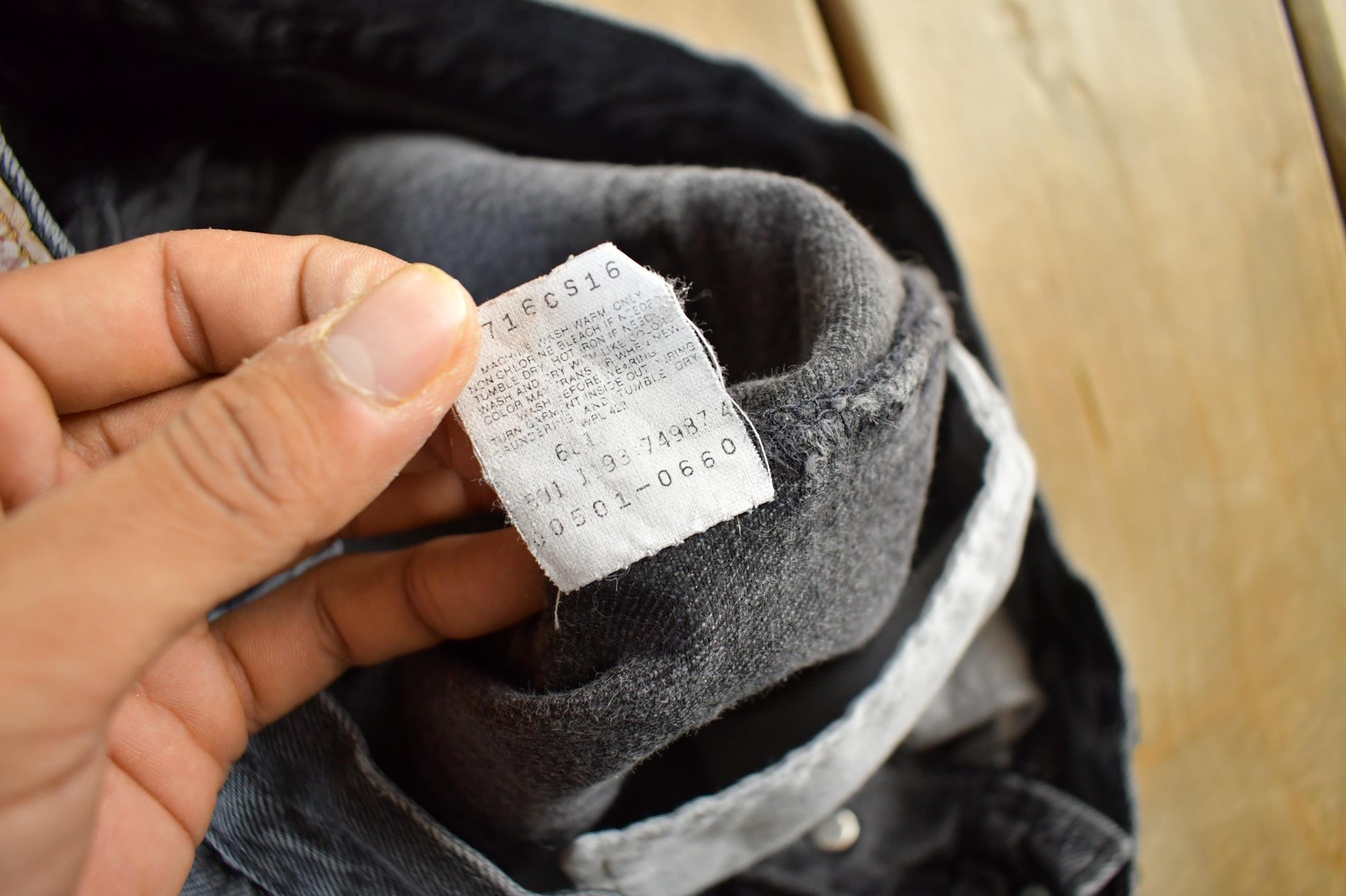 Vintage 1990s Levi's 501 Denim Jeans Men's 30 x 32.5 from propervintagecanada