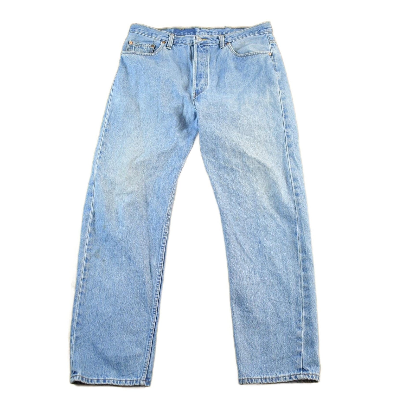 Vintage 1990s Levi's 501 Denim Jeans Men's Large 36 x 30 from propervintagecanada