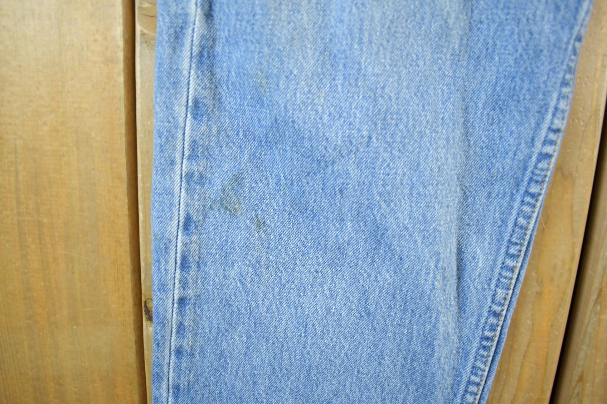 Vintage 1990s Levi's 501 Denim Jeans Men's Large 36 x 30 from propervintagecanada