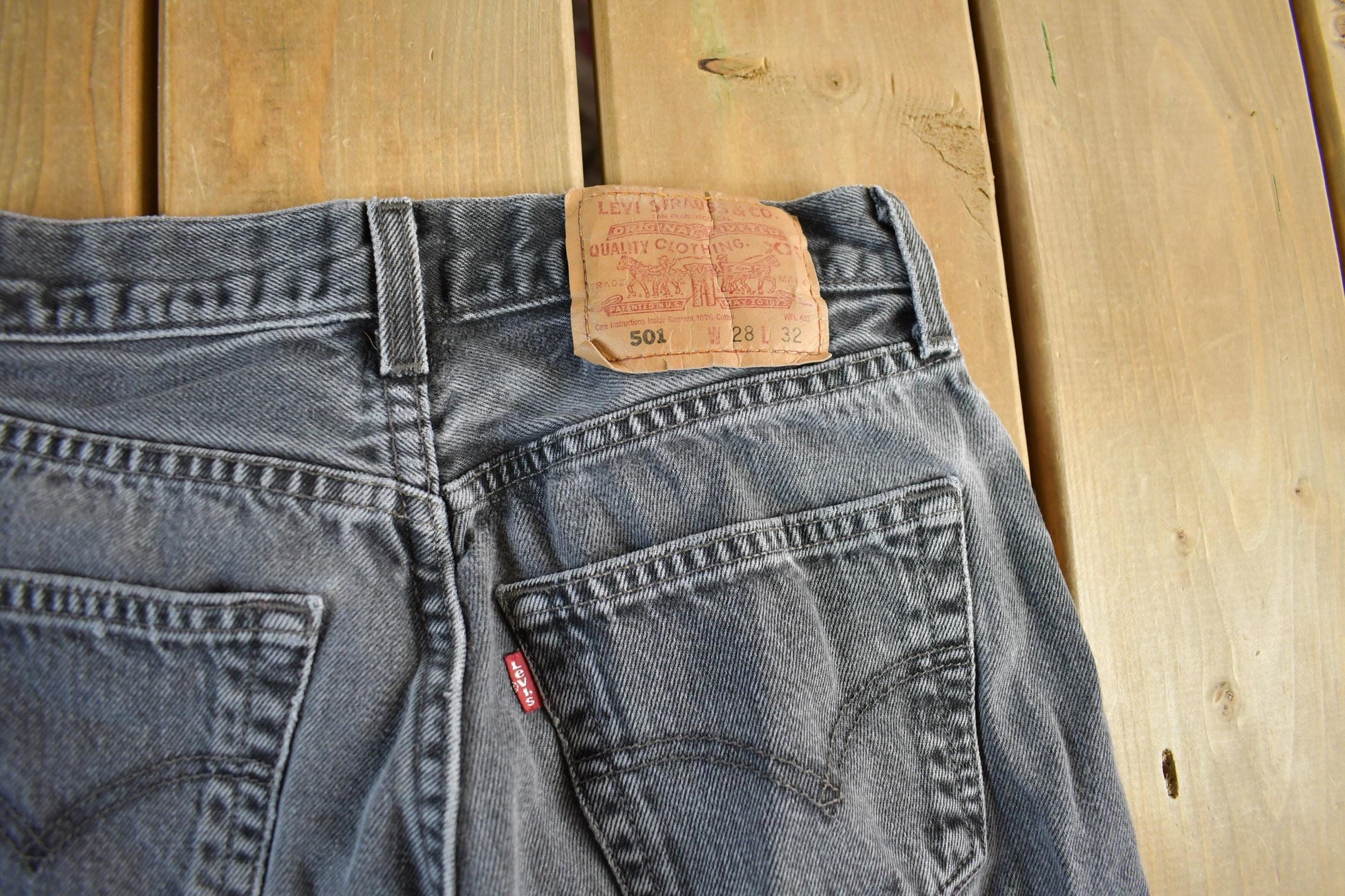 Vintage 1990s Levi's 501 Denim Jeans Women's 26 x 31 from propervintagecanada