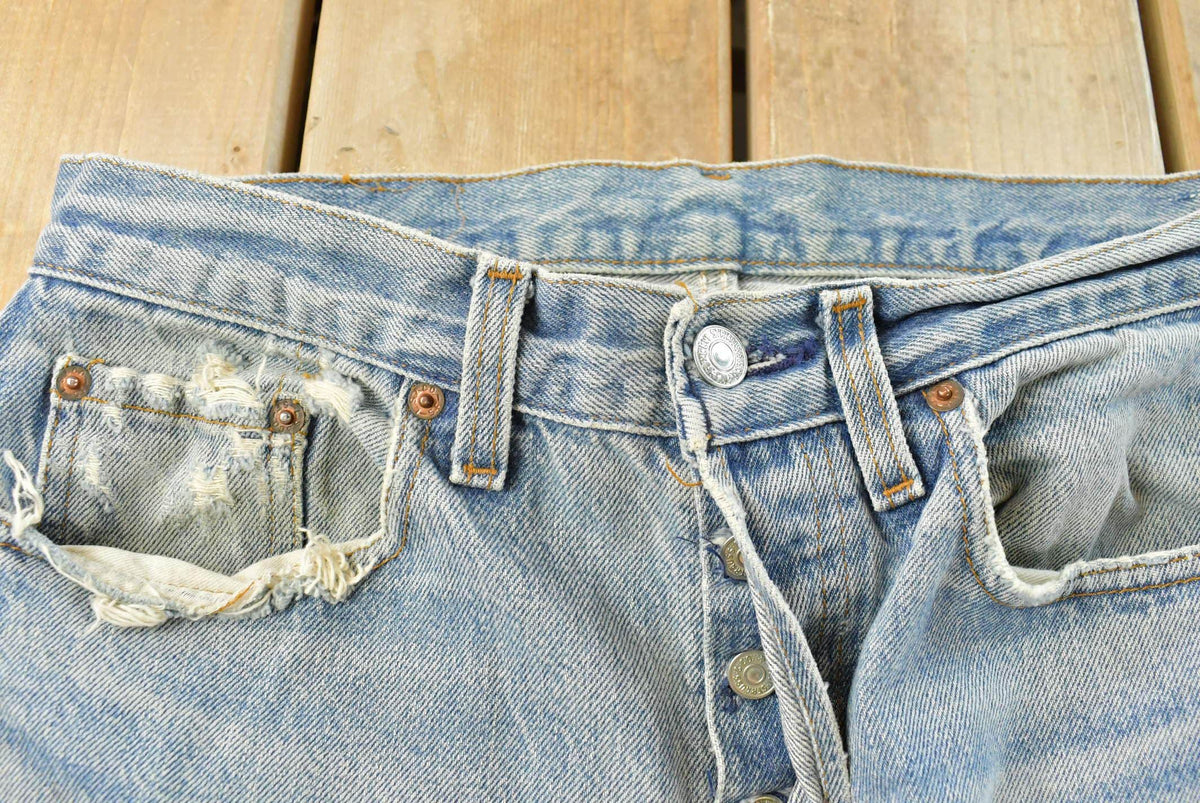 Vintage 1990s Levi's 501 Original Fit Denim Jeans Men's 31 x 29.5 from propervintagecanada