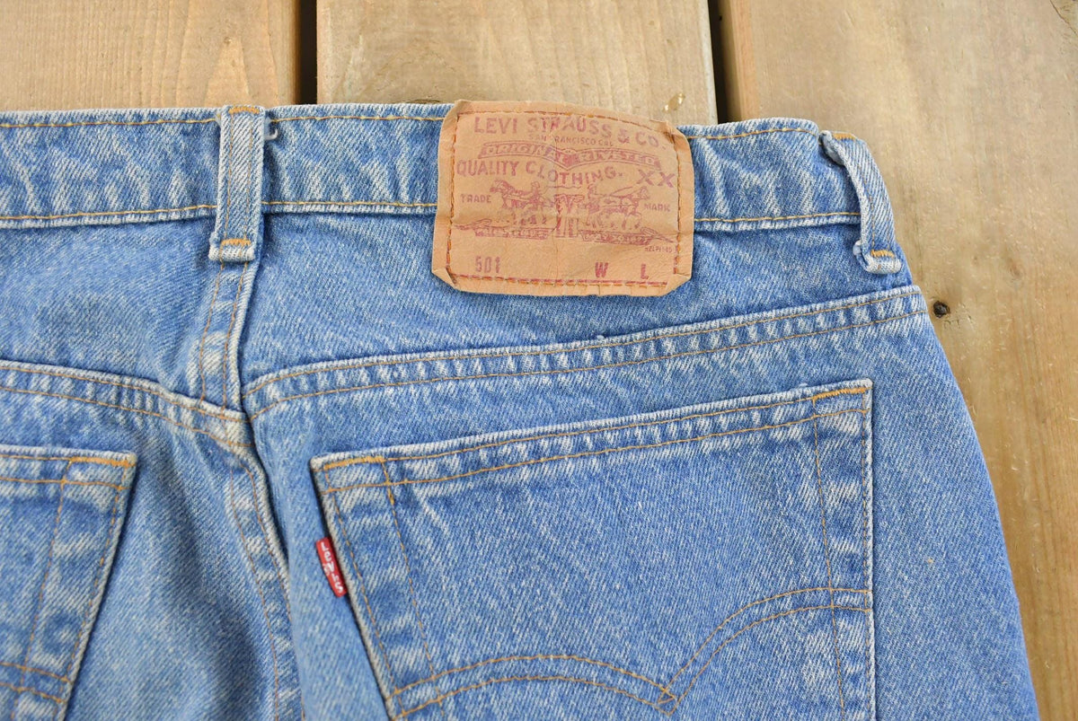 Vintage 1990s Levi's 501 Original Fit Denim Jeans Men's 31 x 29.5 from propervintagecanada