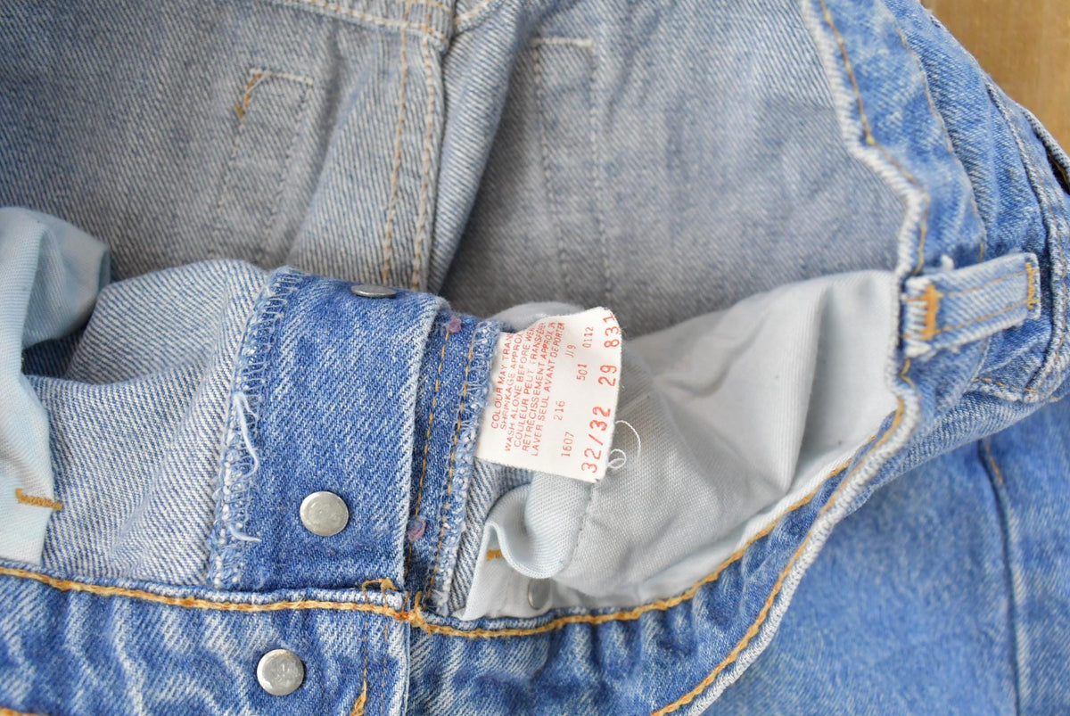 Vintage 1990s Levi's 501 Original Fit Denim Jeans Men's 31 x 29.5 from propervintagecanada