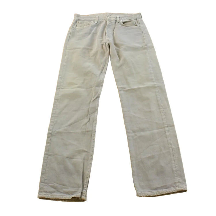 Vintage 1990s Levi's 501 Original Fit Gray Denim Jeans Men's 30 x 32 from propervintagecanada