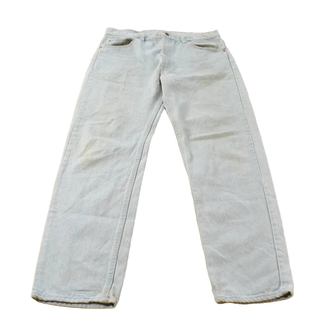 Vintage 1990s Levi's 505 Regular Fit Denim Jeans Men's 34 x 32 from propervintagecanada