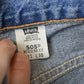 Vintage 1990s Levi's 505 Regular Straight Fit Denim Blue Jeans Men's 29 x 27.5 from propervintagecanada