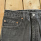 Vintage 1990s Levi's 505 Regular Straight Fit Starched Denim Jeans Men's Men's 32 x 30 from propervintagecanada